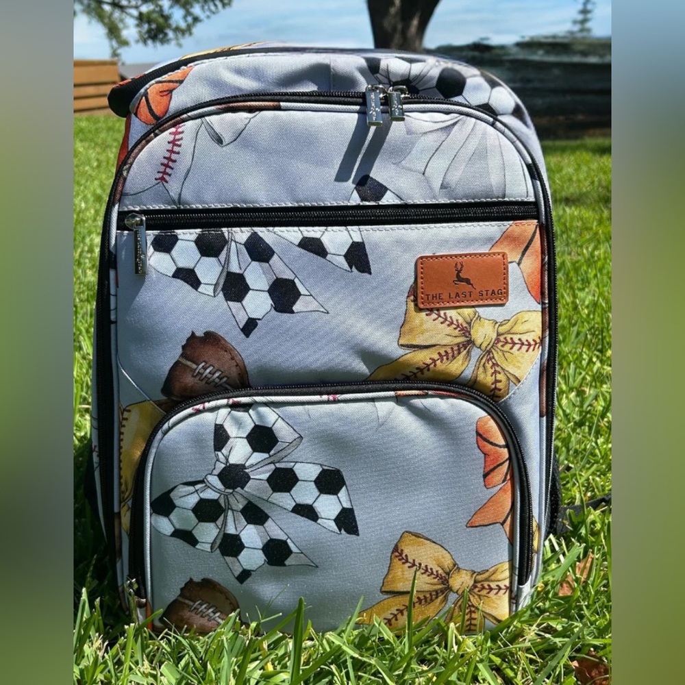 Sport cooler Backpack - Gray and Orange